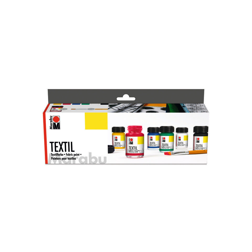 Textilfarbe Starter Set MARABU 17160 000 00087 MARABU 1716 0000 00087