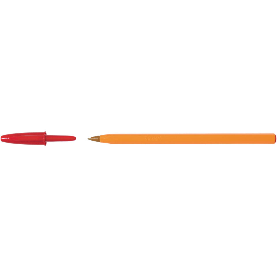 Kugelschreiber Orange Original fine, Kappenmodell, 0,35 mm, rot BIC 8099241 BIC 8099241/1199110112
