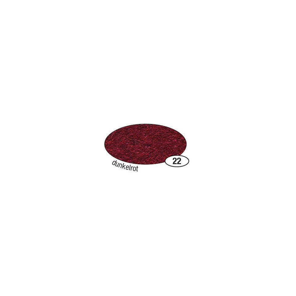 Bastelfilz, 20 x 30 cm, 10 Stück, dunkelrot FOLIA 520422 FOLIA 520422 20x30cm