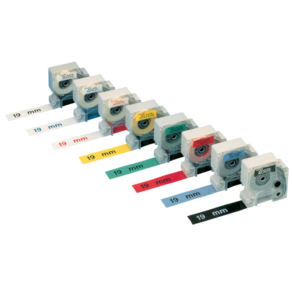 Schriftband, 19mmx7m, schwarz/weiß DYMO S0720830 DYMO S0720830 45803