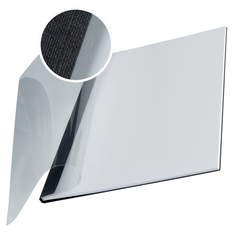 Bindemappe impressBIND, Soft Cover, A4, 3,5 mm, 10 Stück, schwarz LEITZ 7398-00-95 LEITZ 7398-00-95  3.5mm 10St