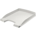 Briefkorb Flach Plus, A4, extra flach, Polystrol, grau LEITZ 5237-00-85