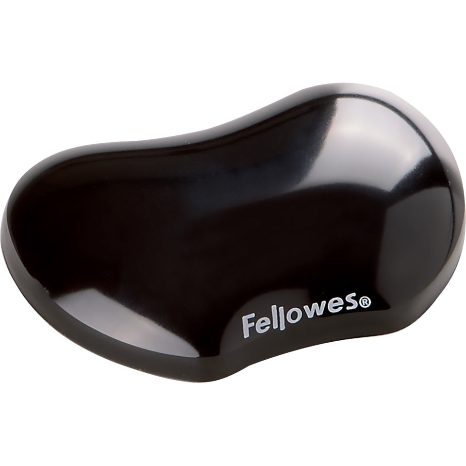 Flex-Auflage Crystals Gel, ohne Mauspad, 124 x 86 x 25 mm, schwarz FELLOWES 9112301
