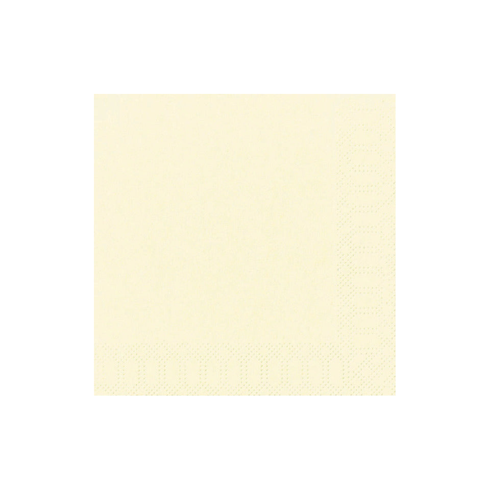 Zelltuch-Serviette, 24 x 24cm, 3-lagig, 20 Stück, champagne DUNI 105747 DUNI 105747/ 3lagig  24 cm