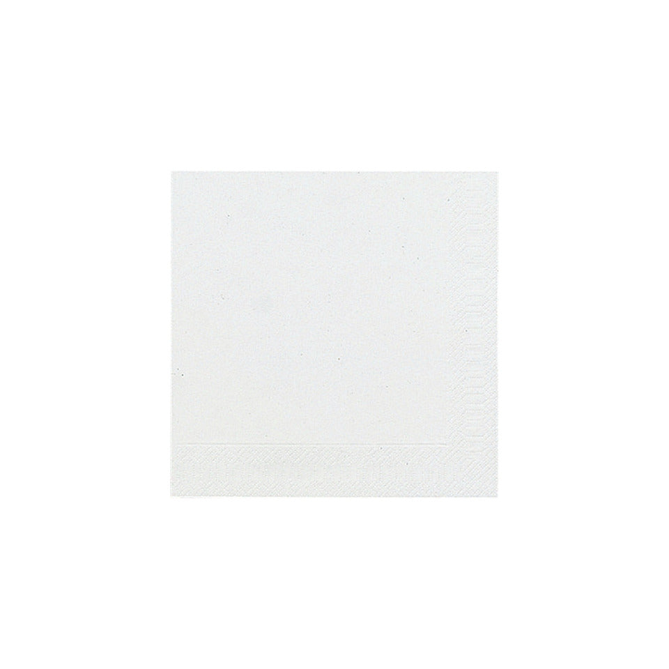 Zelltuch-Serviette, 33 x 33cm, 3-lagig, 20 Stück, weiß DUNI 104030 DUNI 104030/ 3lagig 33 cm
