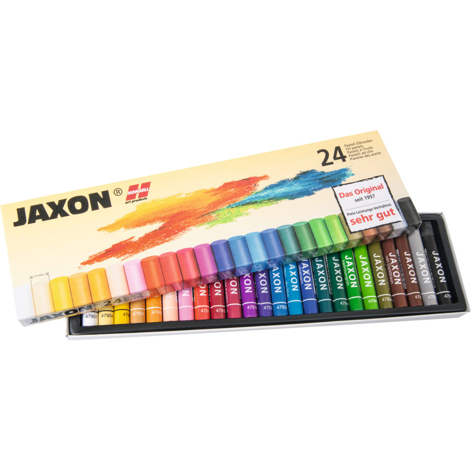 Pastell-Ölkreide, 24 Stück, sortiert JAXON 47424 JAXON 47424  24er-Et