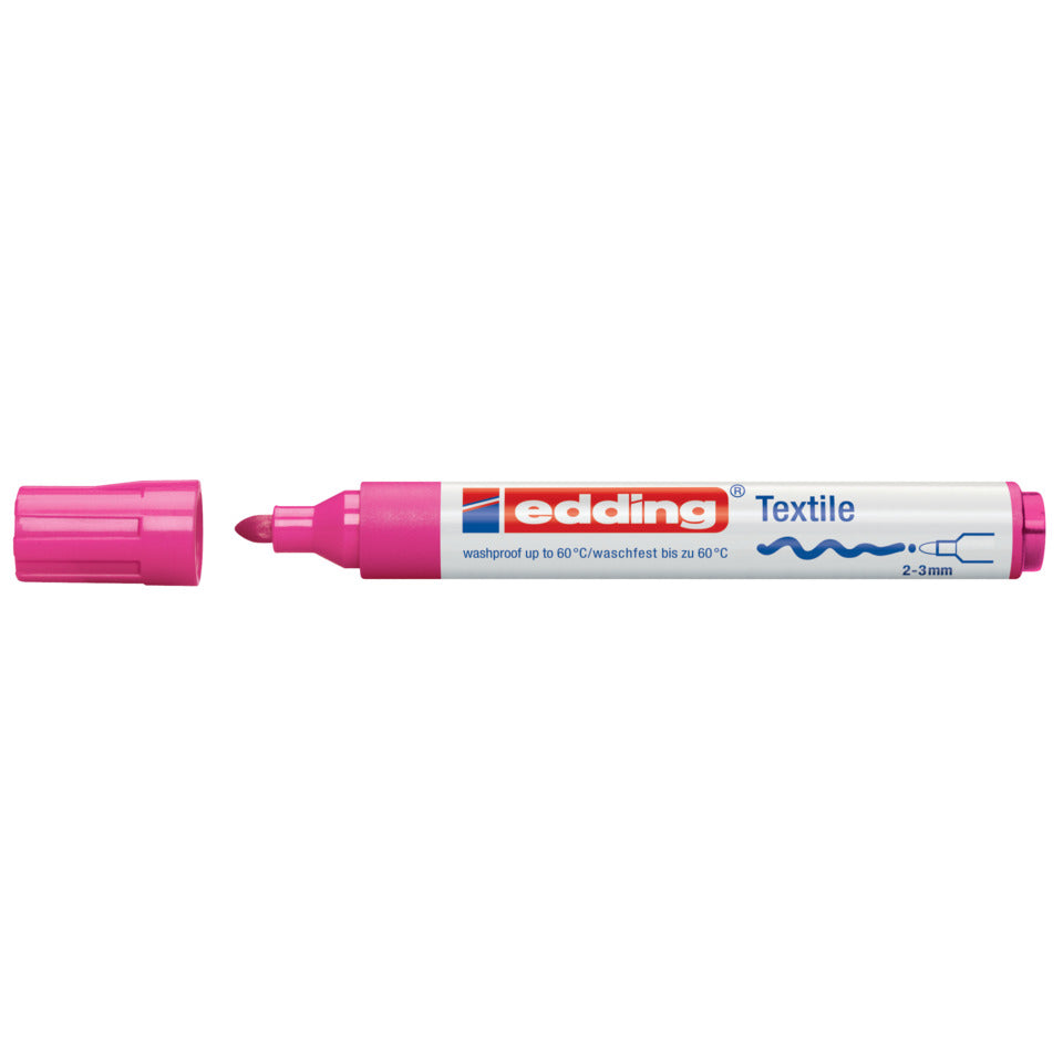 Textilmarker 4500, 2-3mm, neonpink EDDING 44500069 EDDING 4500 69 2-3mm