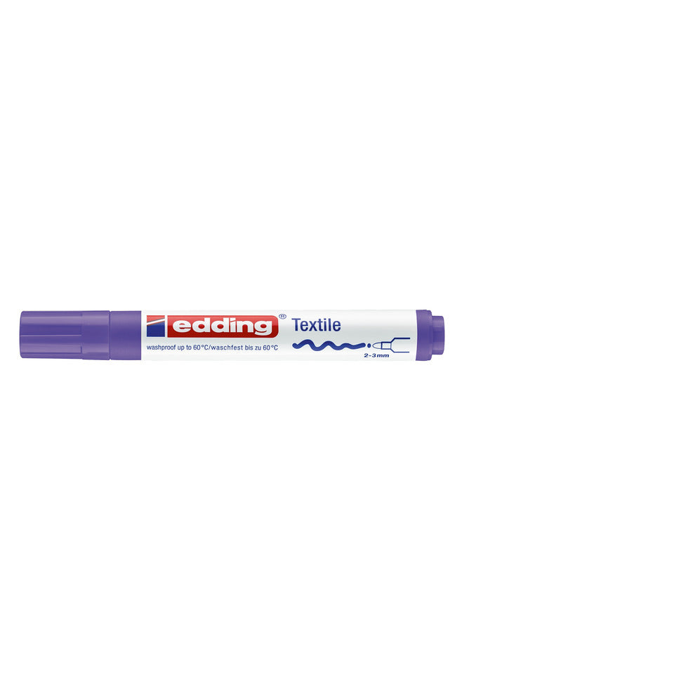 Textilmarker 4500, 2-3mm, neonviolett EDDING 44500068 EDDING 4500 68 2-3mm
