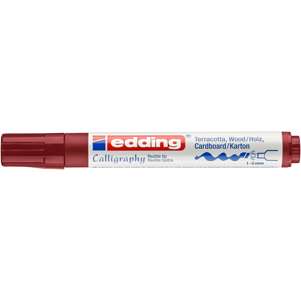 Kalligrafiemarker 1455, 1-5mm, karmesin EDDING 4-1455046