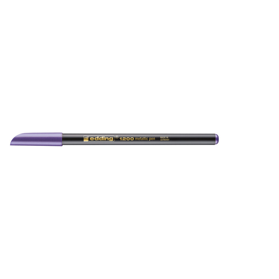 Faserschreiber 1200, 1-3mm, Rundspitze, violett-metallic EDDING 4-1200078