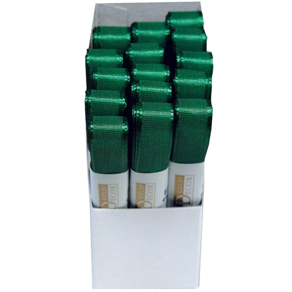 Taftband, 15mmx3m, dunkelgrün GOLDINA 1445015591503 144515591503