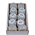 Cordonettkordel, 1mmx20m, silber GOLDINA 4008 001005 1020/ 40080010051020 mittel