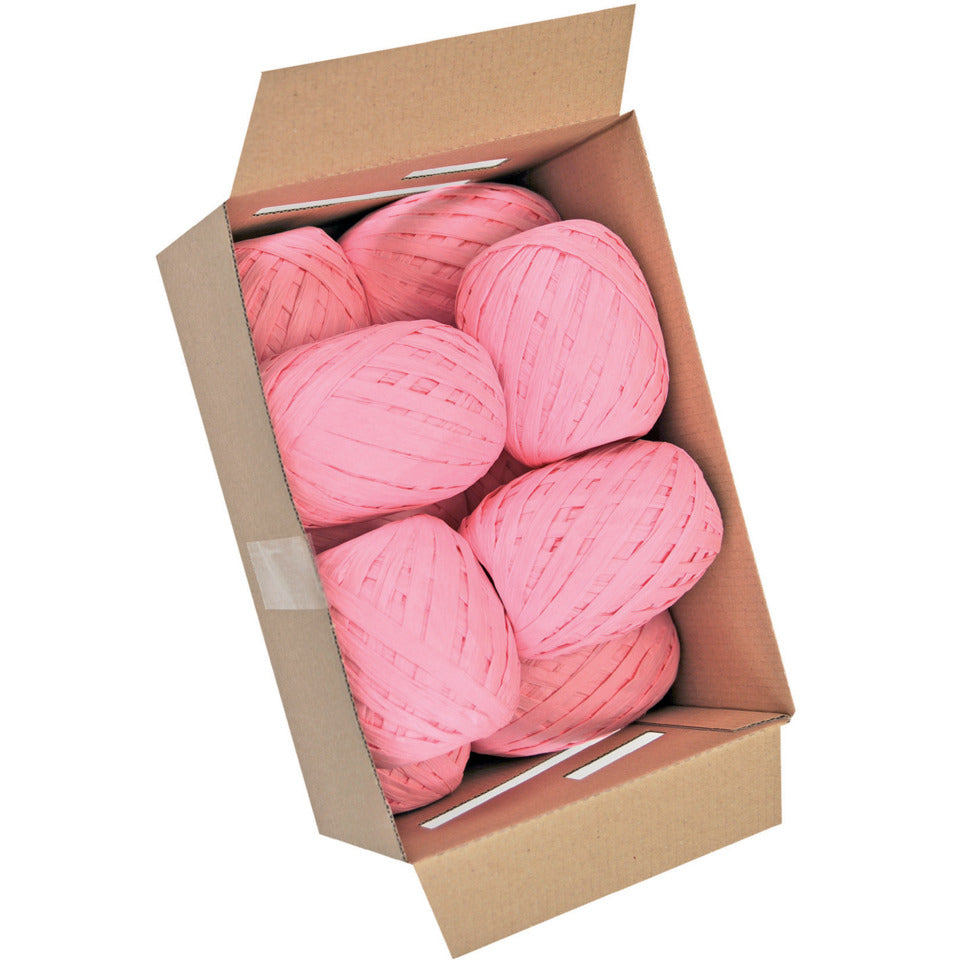 Eiknäuel Raffia, 7mmx30m, rosa GOLDINA 1094 00721 1030