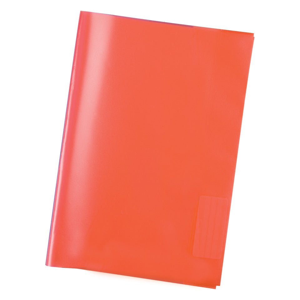 Heftschoner, A4, PP, transparent/rot HERMA 7492 HERMA 7492 Plastik