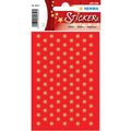 Sticker Sterne 6-zackig, Ø6mm, 285 Stück, gold HERMA 4052 HERMA 4052 Weihnachten 285 Stück