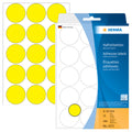 Farbpunkte, Ø32mm, 480 Stück, gelb HERMA 2271 HERMA 2271  480 Stück permanent haftend