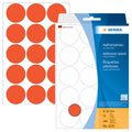 Etiketten permanent, Ø32cm, 480 Stück, rot HERMA 2272 HERMA 2272  480 Stück permanent haftend