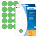 Etiketten permanent, Ø32mm, 480 Stück, grün HERMA 2275 HERMA 2275  480 Stück permanent haftend
