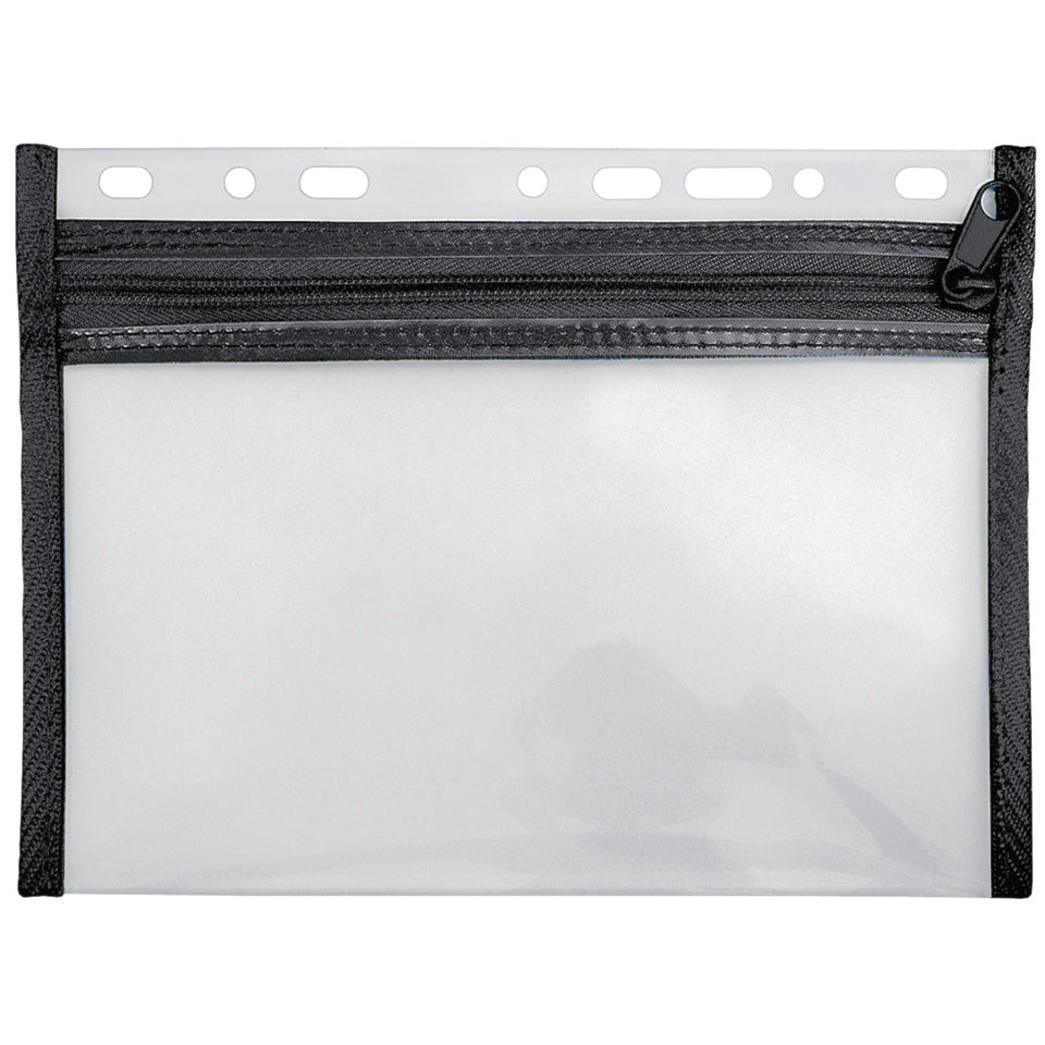 Sammeltasche Velobag® XXS mit Lochrand, schwarz VELOFLEX 4350 080 VELOBAG 4350080m. Lochrand