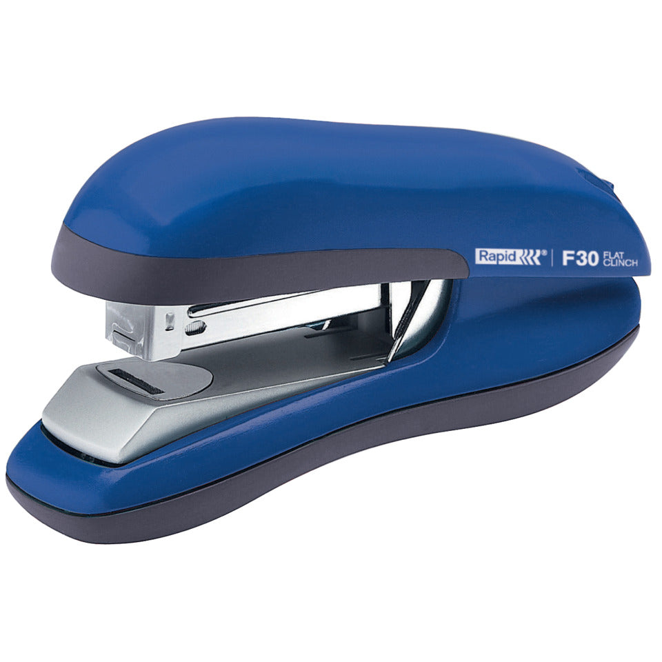 Flachheftgerät F30, 30 Blatt, Einlegetiefe 55 mm, blau RAPID 23256501 RAPID 23256501  30 Blatt