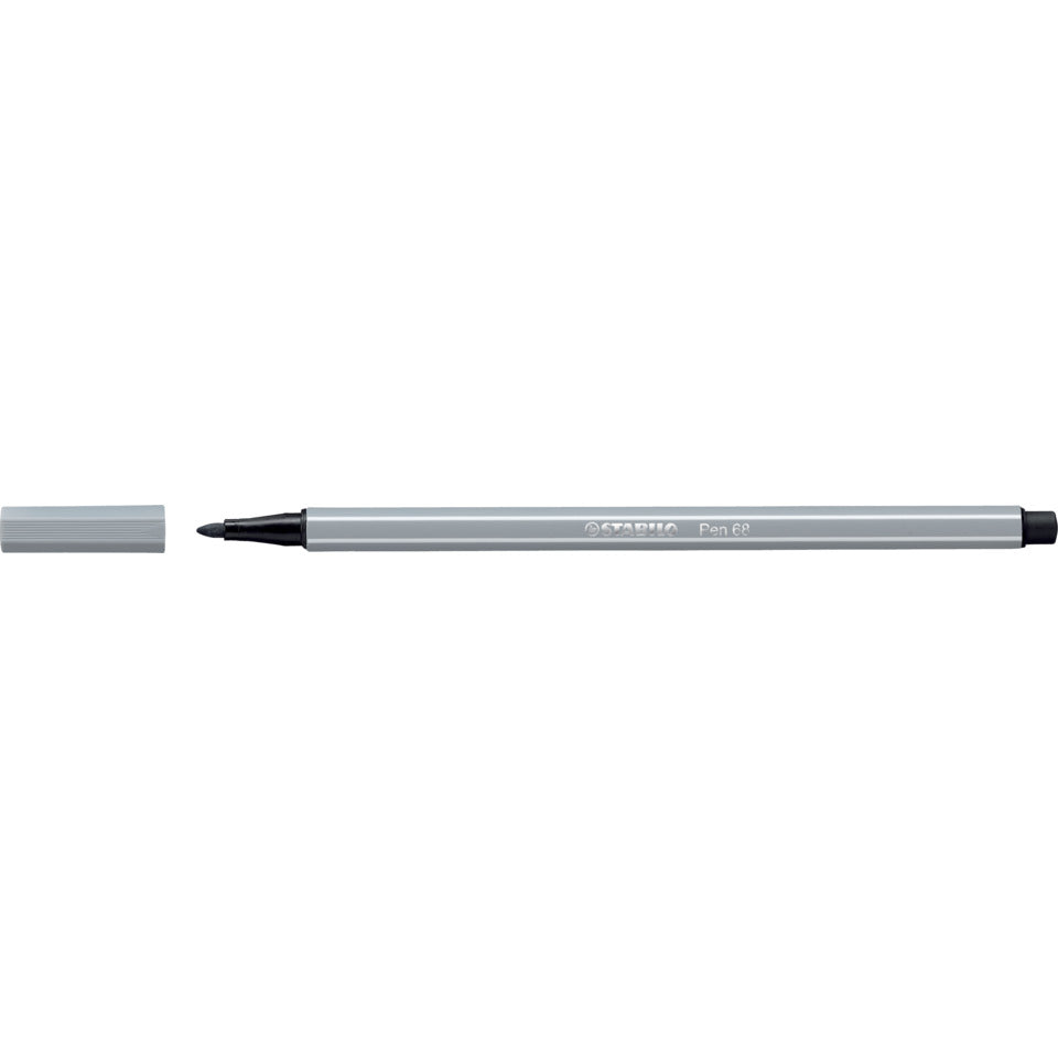 Fasermaler Pen 68, 1mm, mittelgrau STABILO 68/95 STABILO 68-95