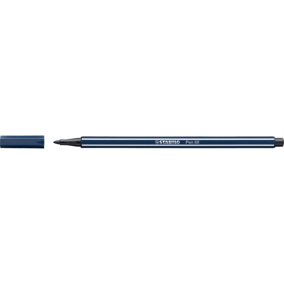 Fasermaler Pen 68, 1mm, paynesgrau STABILO 68/98 STABILO 68-98