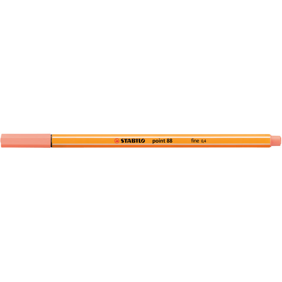 Fineliner point 88®, 0,4 mm, apricot STABILO 88/26