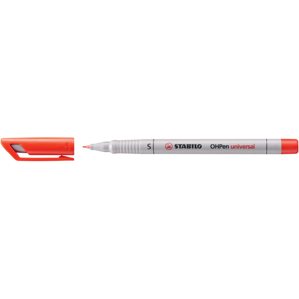 Folienstift OHPen universal, 0,4 mm, wasserlöslich, rot STABILO 851/40 STABILO 851/40 wasserlöslich
