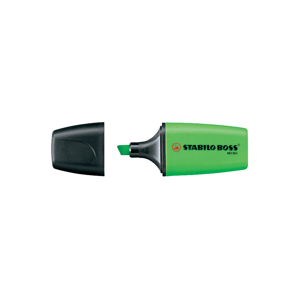 Textmarker BOSS® MINI, 2-5mm, grün STABILO 07/33