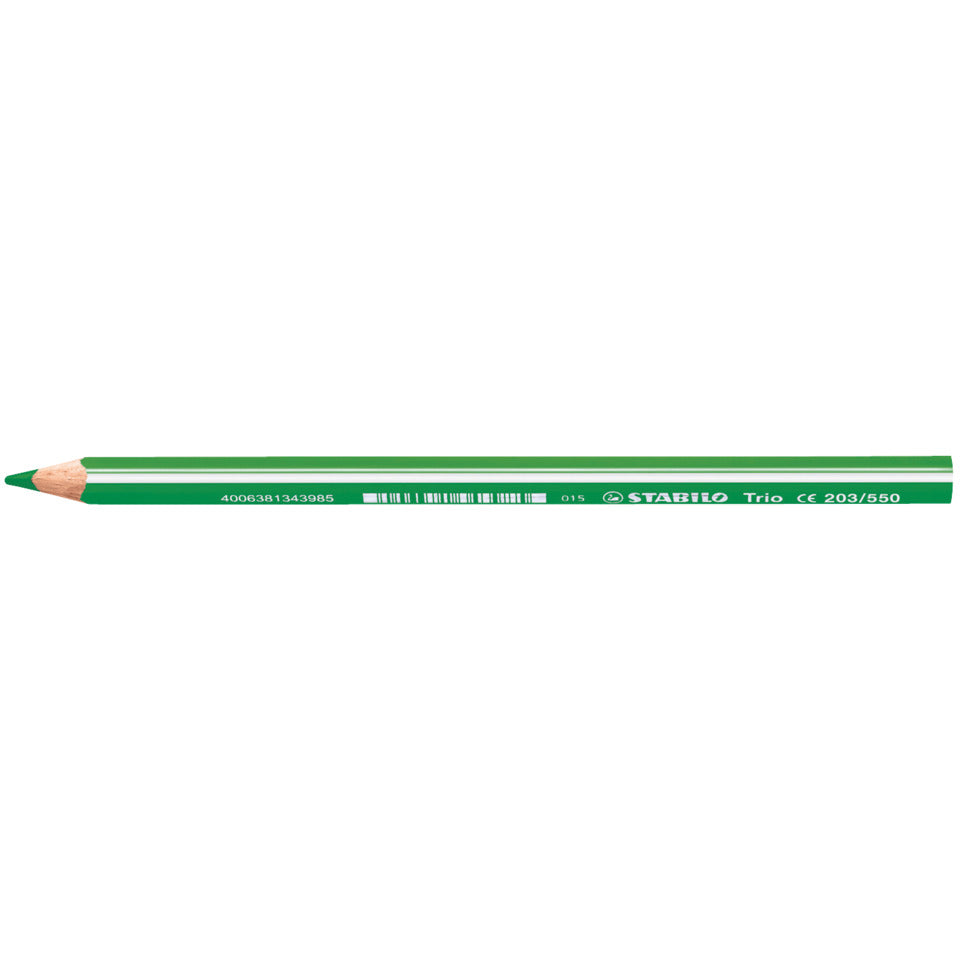 Farbstift Trio®, dick, 4,2 mm, gelbgrün STABILO 203/550