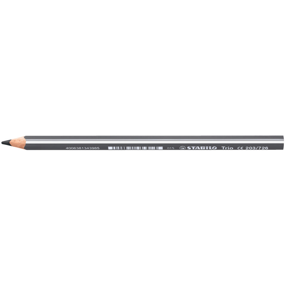 Farbstift Trio®, dick, 4,2 mm, grau STABILO 203/726
