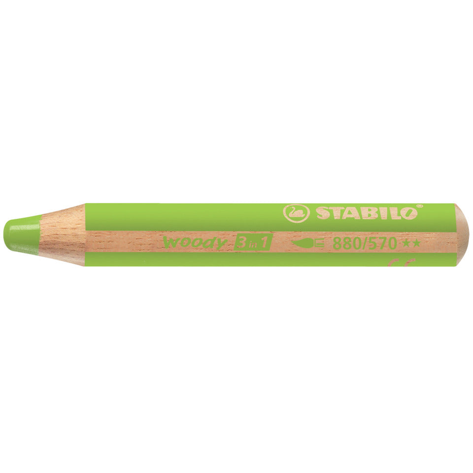 Multitalent-Stift woody 3 in 1, hellgrün STABILO 880/570 STABILO 880/570 Woody 3 in 1