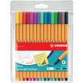 Fineliner point 88®, Etui mit 15 Stiften STABILO 8815 STABILO 8815 Standardfarben