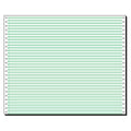 Endlospapier, 12"x375 mm (A3 quer), 1fach, 60g/m², grüne Lesestreifen 1/6", 2000 Blatt SIGEL 12371 SIGEL 12371 1-fach 60g 2000BL