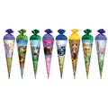 Schultüte. Sortiment 1, 70cm, rund, Filzverschluss ROTH 6770991 ROTH 6770991 Filzverschl.