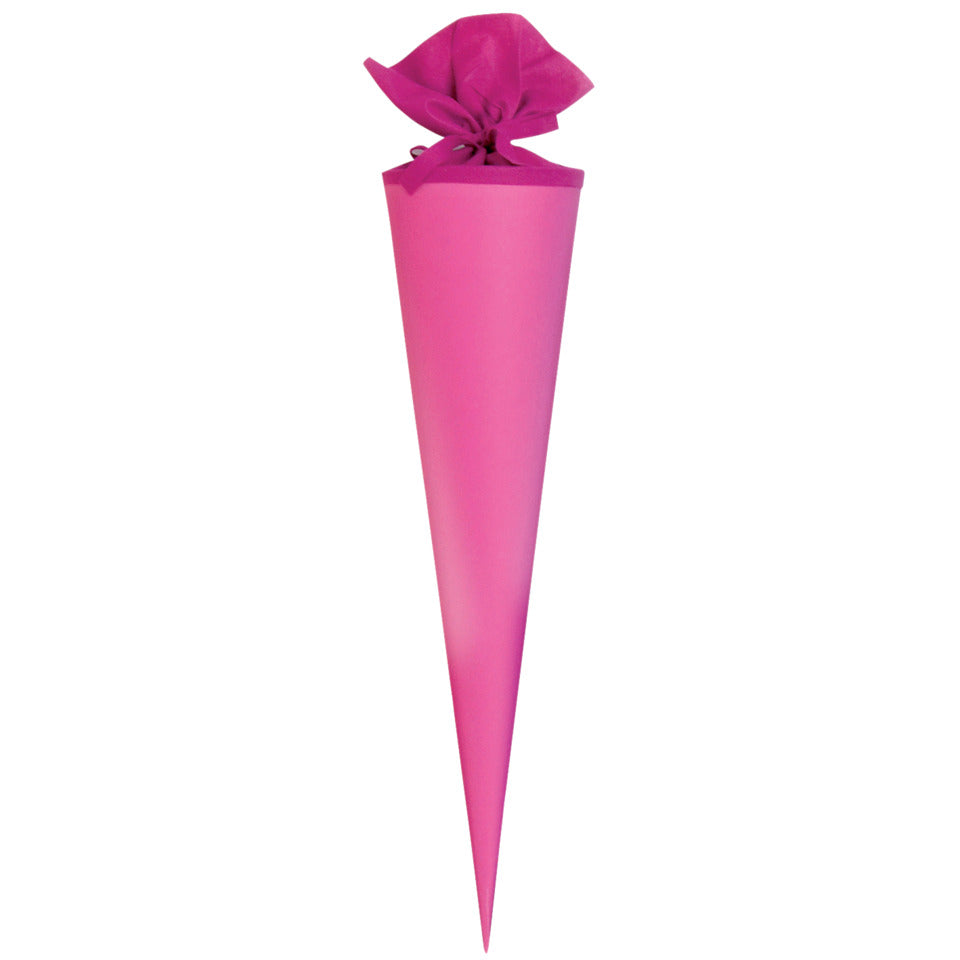 Bastelschultüte, Rohling, 70cm, Filzverschluss, pink GOLDBUCH 97826 GOLDBUCH 97826 uni Filz