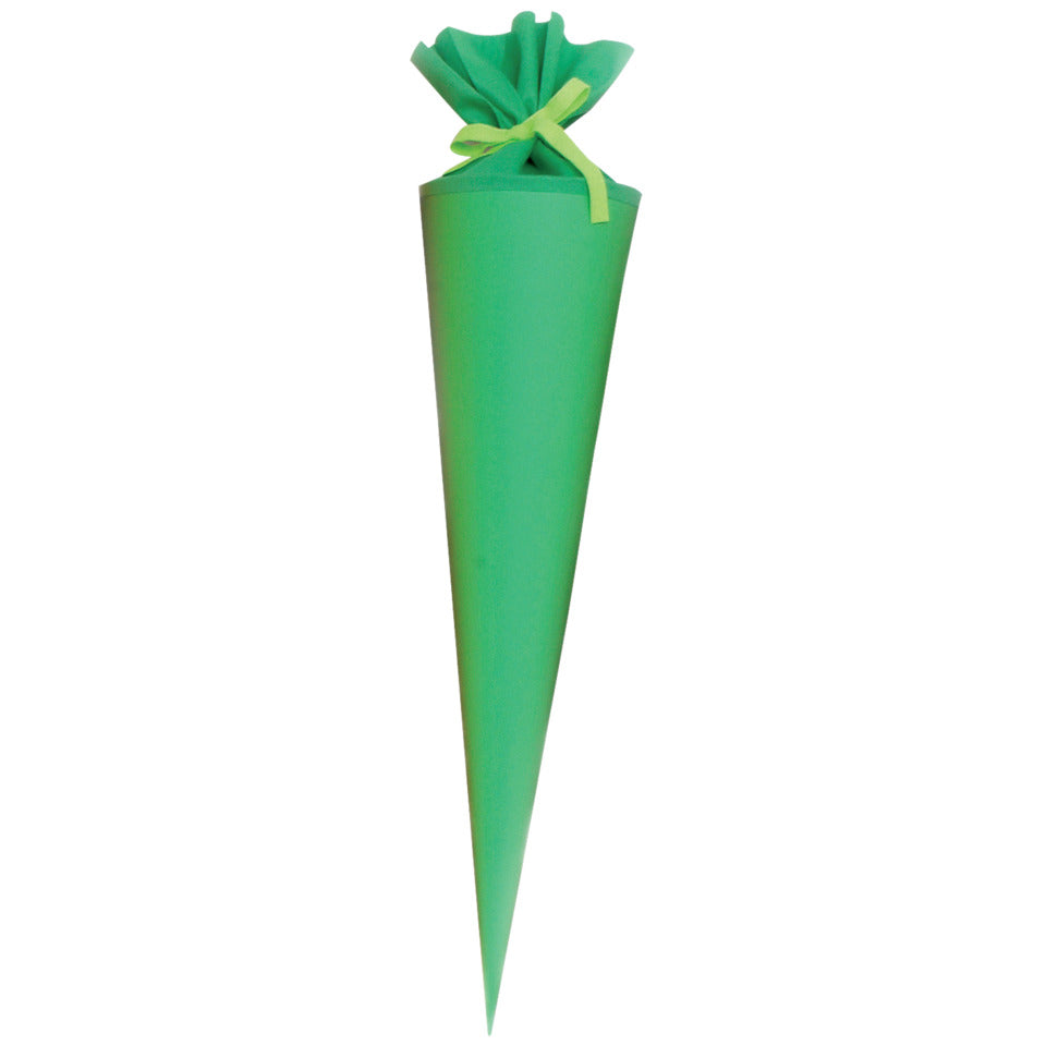 Bastelschultüte, 70cm, Filzverschluss, grün GOLDBUCH 97822 GOLDBUCH 97822 uni Filz