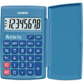 Taschenrechner "Petite fx", blau, 360° umklappbarer Schutzdeckel, Batteriebetrieb CASIO LC-401LV-BU CASIO LC-401LV-BU 75x10,7x120mm BxHxT