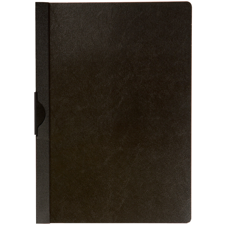 Klemmmappe, A4, transparent schwarz Q-CONNECT KF00459 Q-CONNECT KF00459 Metallclip