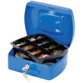 Geldkassette, Gr. 2, blau Q-CONNECT KF02623 Q-CONNECT KF02623/145203X