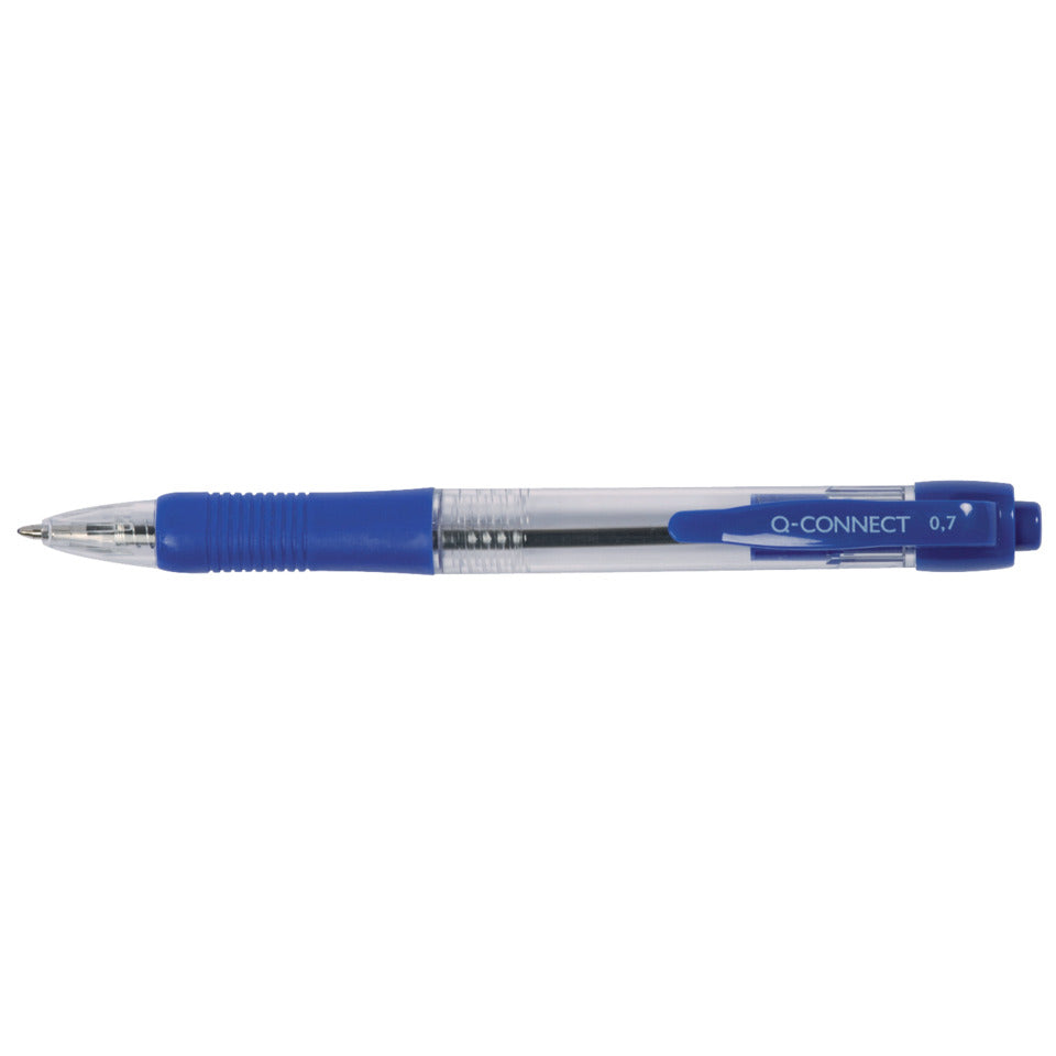 Kugelschreiber, M, blau Q-CONNECT KF00268