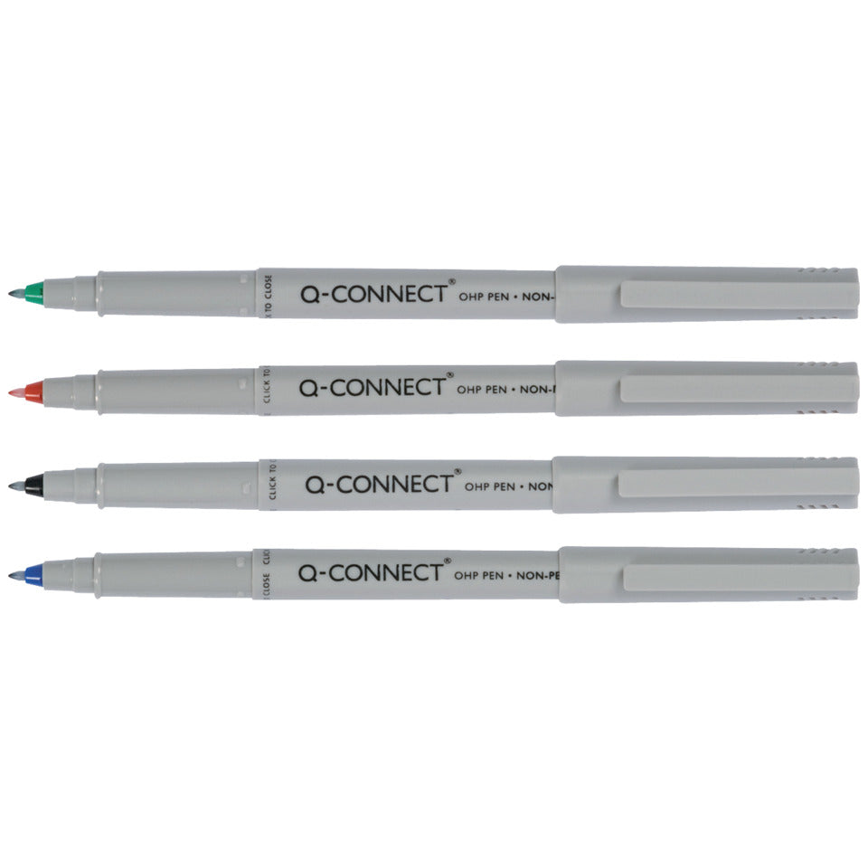 Overheadstift, F, wasserlöslich, Stück, sortiert Q-CONNECT KF04089 Q-CONNECT KF04089 F Wasserlöslich