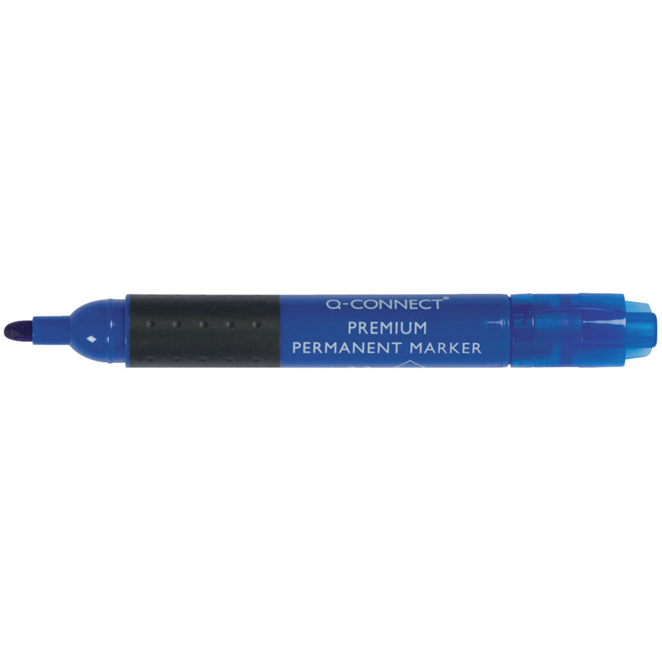 Permanentmarker, Rundspitze, 3mm, blau Q-CONNECT KF26106 Q-CONNECT KF26106 Rundspitze