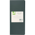 Visitenkartenbuch, 11x26 cm, schwarz Q-CONNECT KF03663 Q-CONNECT KF03663  f. 96 Karten