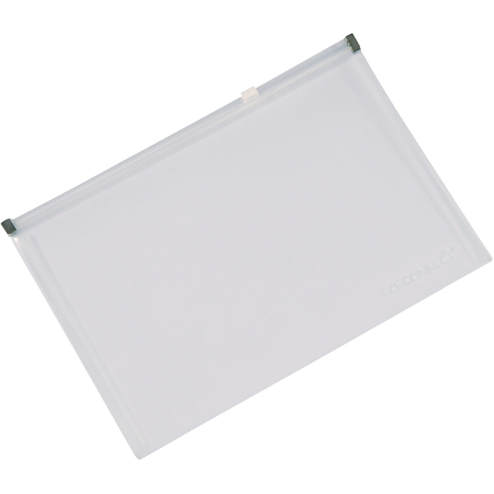 Reißverschlusstasche, A5, transparent Q-CONNECT KF03672 Q-CONNECT KF03672 für A5