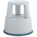 Rollhocker, Ø 29,5 x 43 cm, Kunststoff, lichtgrau Q-CONNECT KF01003
