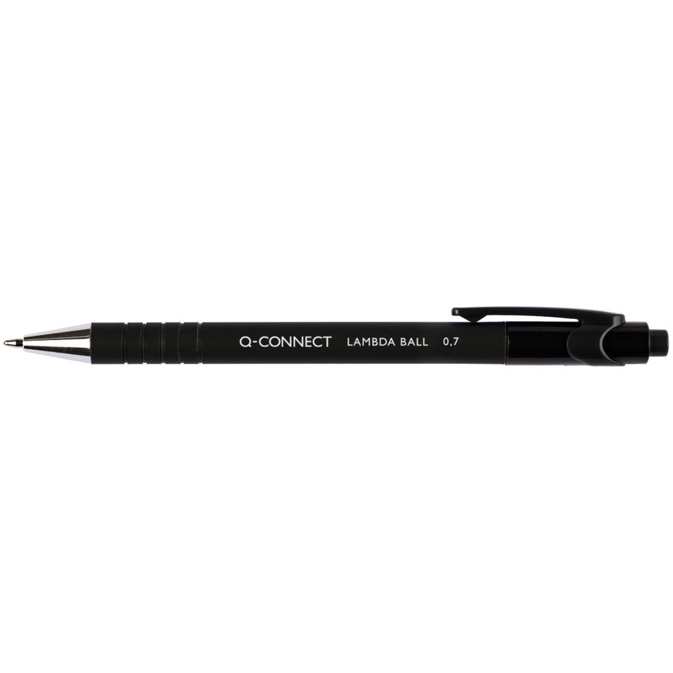 Kugelschreiber Lambda M, schwarz Q-CONNECT KF00672 Q-CONNECT KF00672 Lambda M