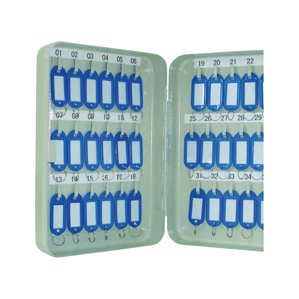 Schlüsselschrank für 36 Schlüssel, grau Q-CONNECT KF04272