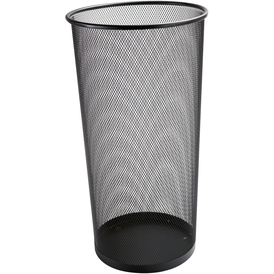 Schirmständer rund, 22,6l, metallic schwarz Q-CONNECT KF00829 Q-CONNECT KF00829 22,6L  Rund