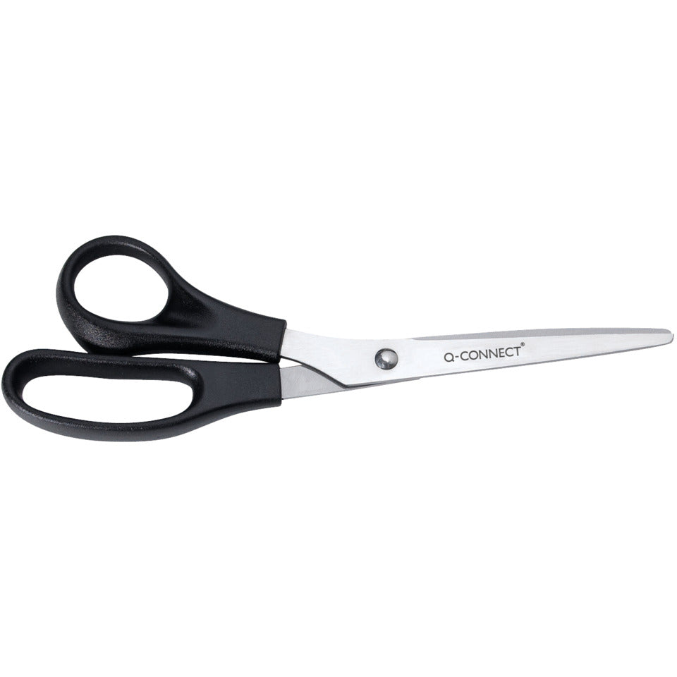 Universalschere, 21cm, Linkshänder, schwarz Q-CONNECT KF15757